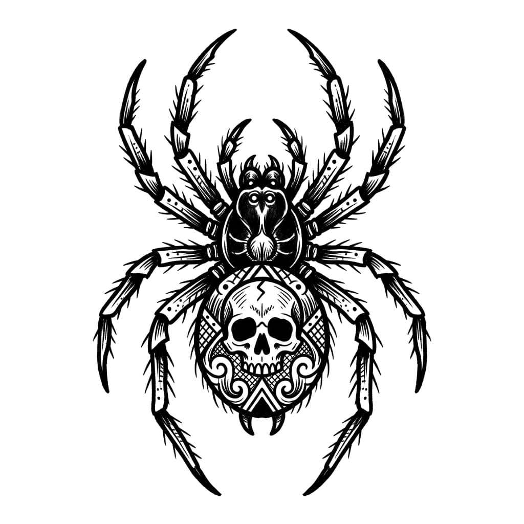Spider Tattoos tattoo design idea 1