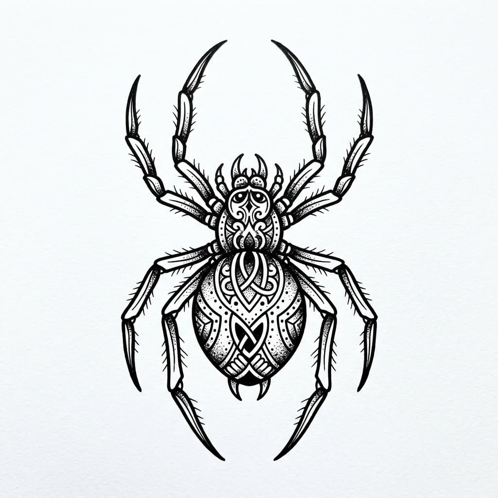 Spider Tattoos tattoo design idea 2
