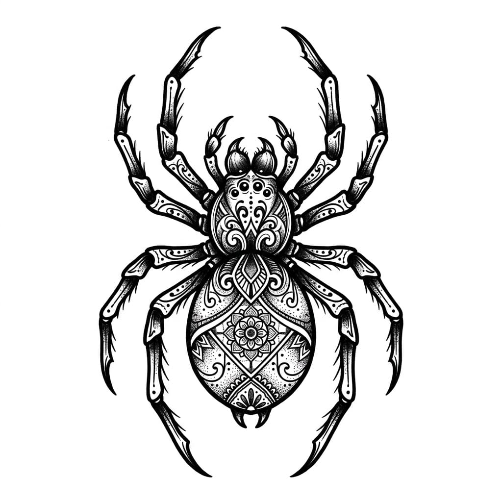 Spider Tattoos tattoo design idea 3