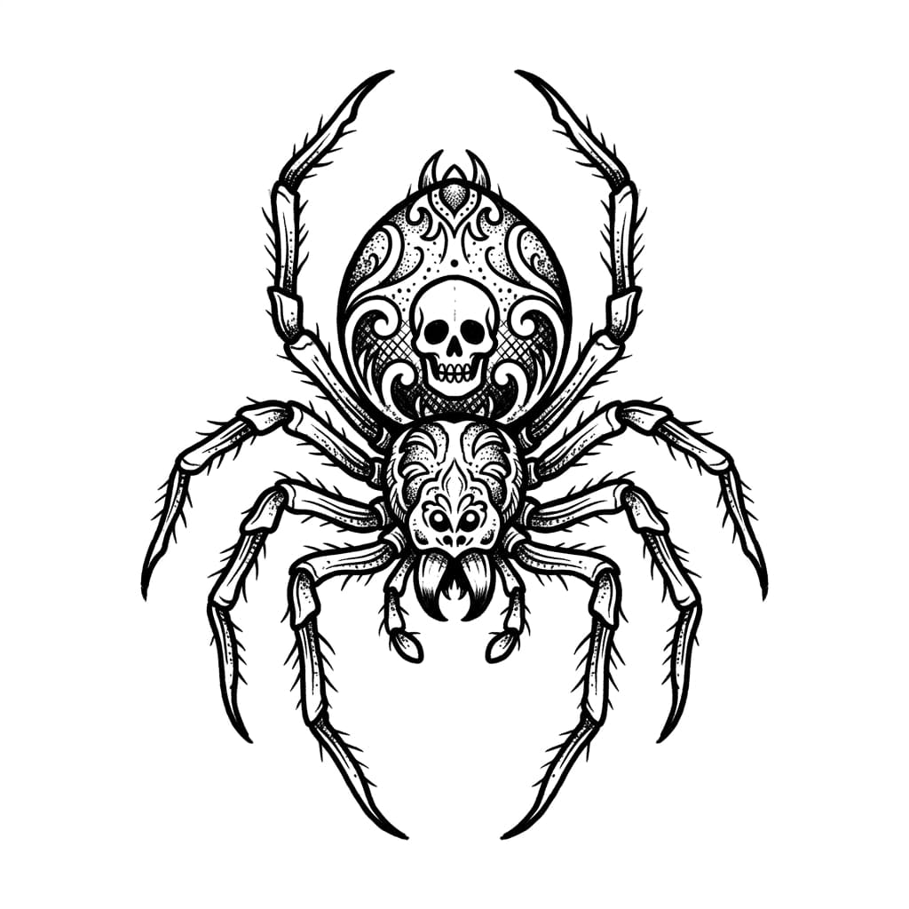 Spider Tattoos tattoo design idea 6