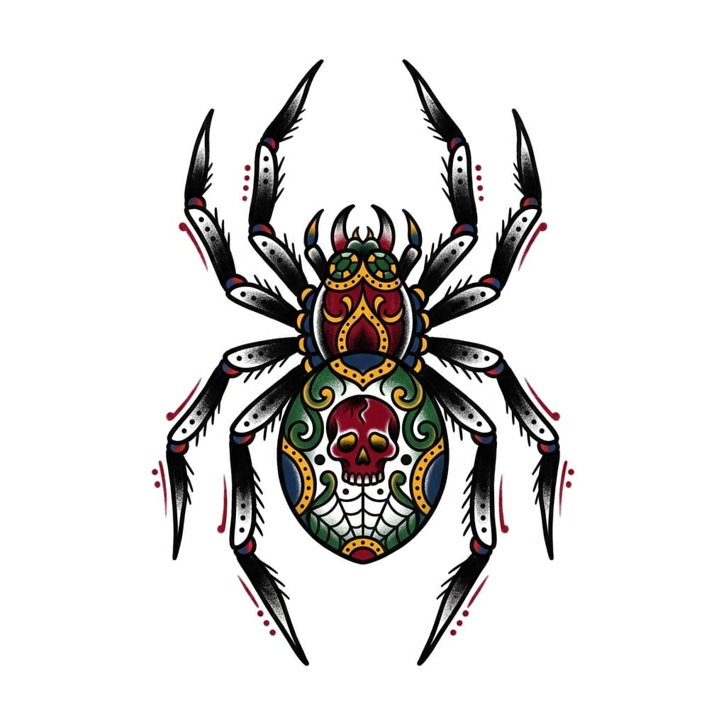 Spider Tattoos tattoo design idea 9