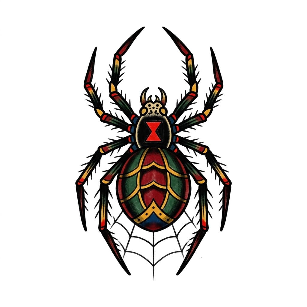 Spider Tattoos tattoo design idea 11