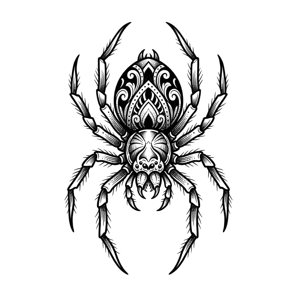 Spider Tattoos tattoo design idea 12