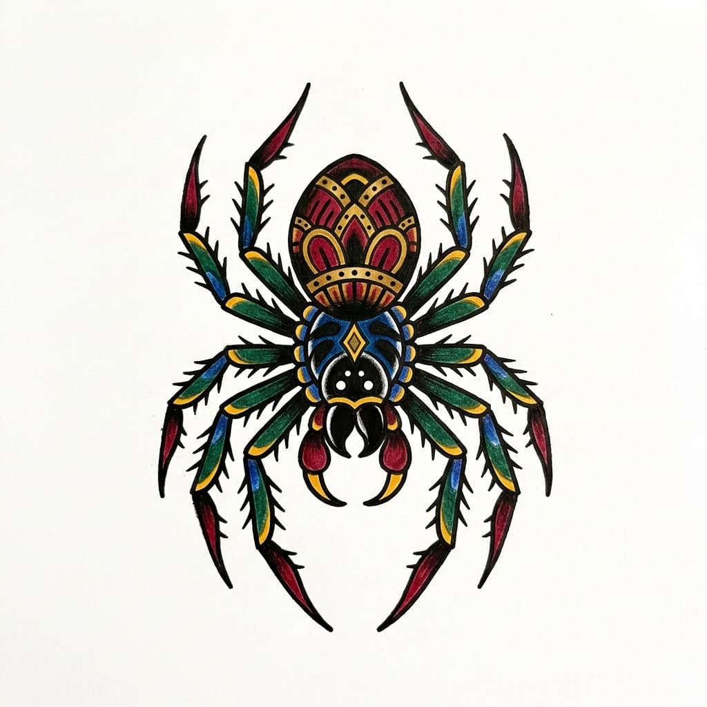 Spider Tattoos tattoo design idea 13
