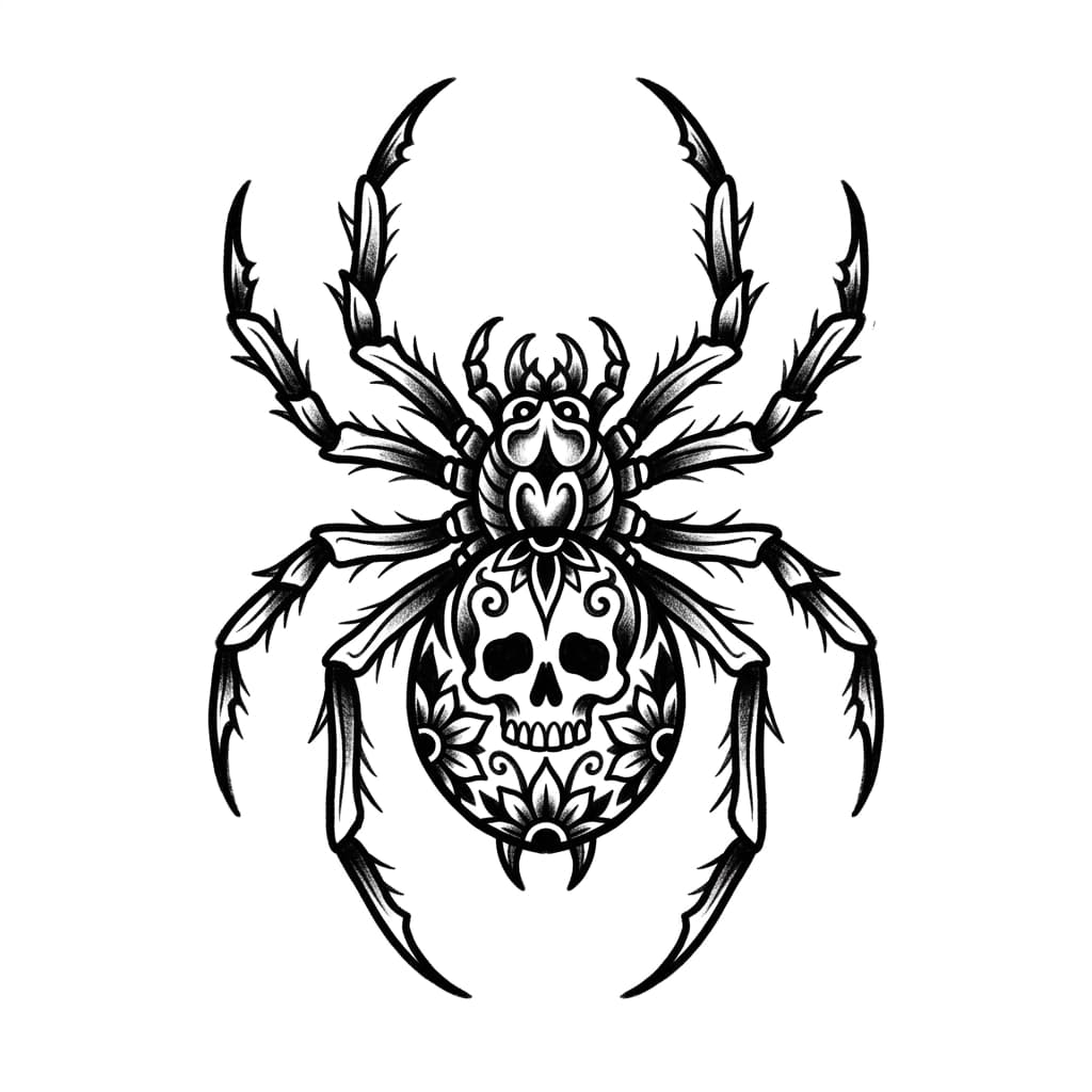 Spider Tattoos tattoo design idea 14