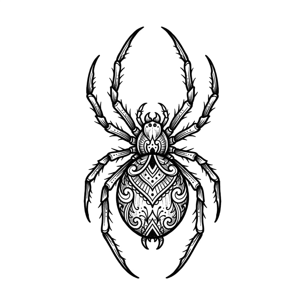 Spider Tattoos tattoo design idea 16