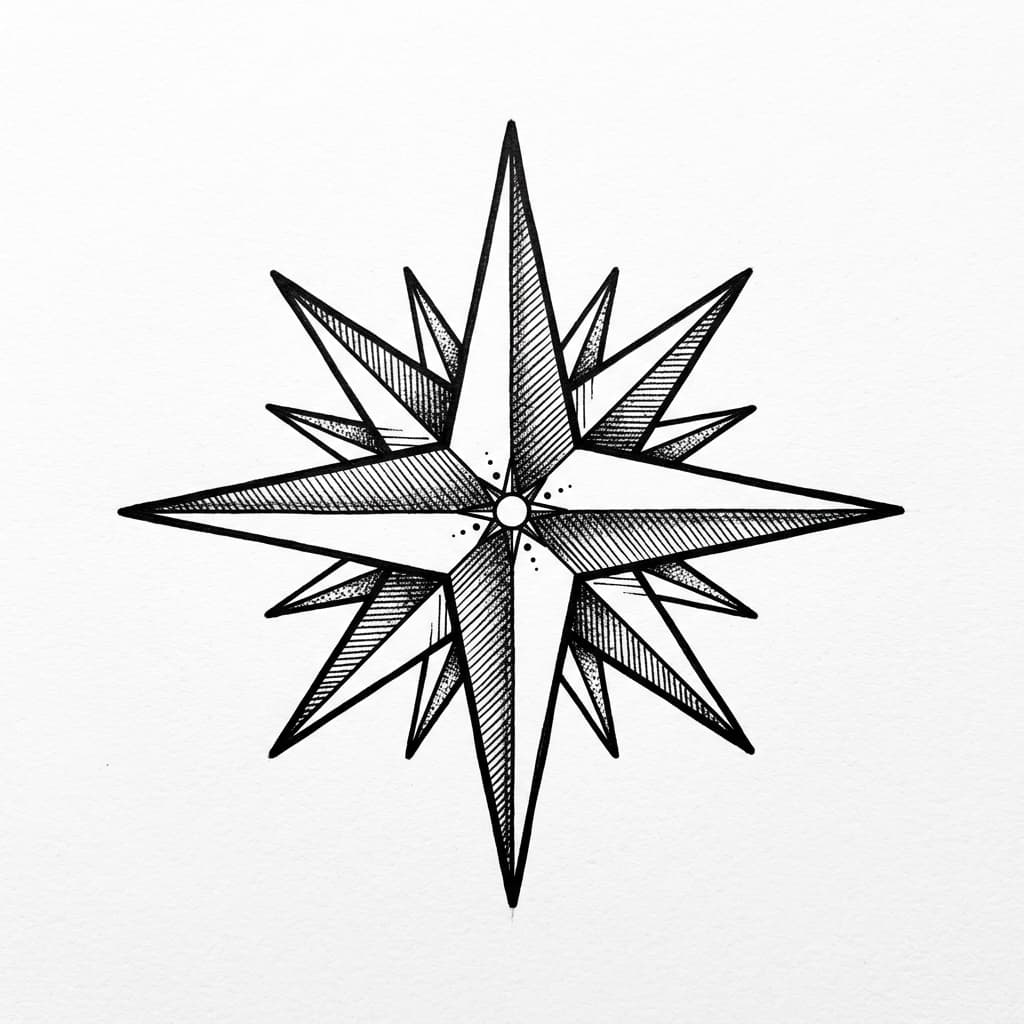 Star Tattoos tattoo design idea 1