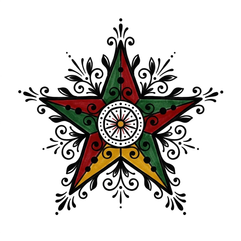 Star Tattoos tattoo design idea 10