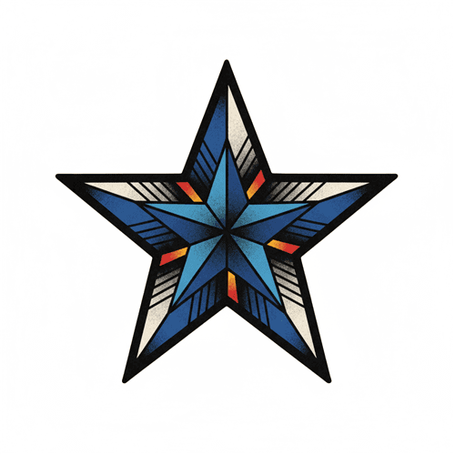 Star Tattoos tattoo design idea 23