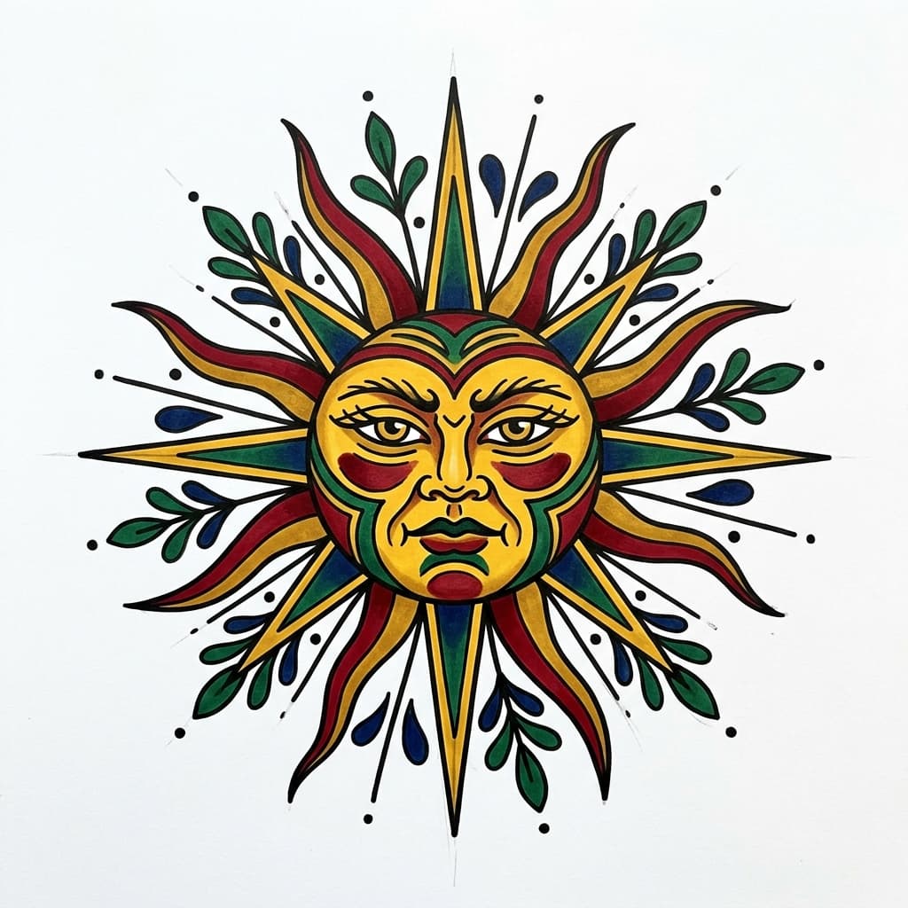 Sun Tattoos tattoo design idea 13