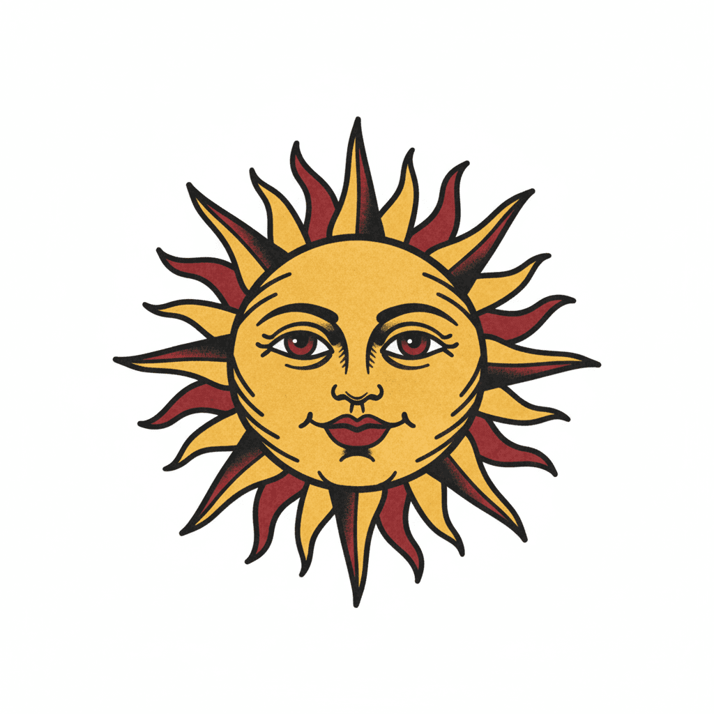 Sun Tattoos tattoo design idea 24