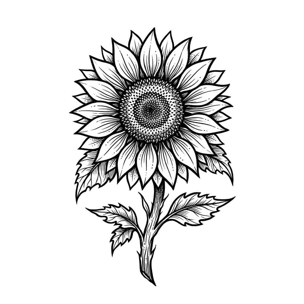Sunflower Tattoos tattoo design idea 3