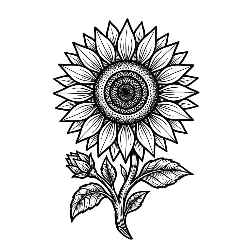 Sunflower Tattoos tattoo design idea 4