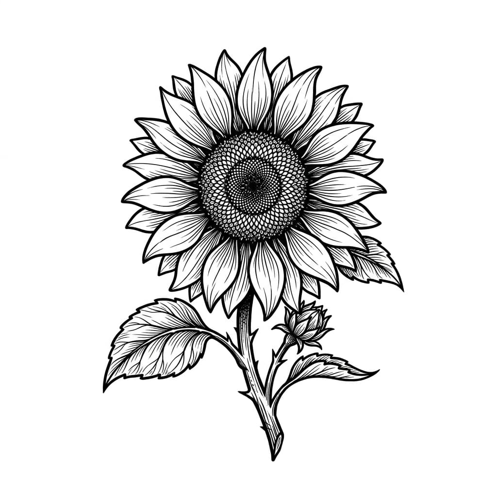 Sunflower Tattoos tattoo design idea 7
