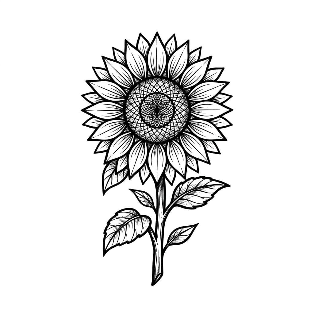 Sunflower Tattoos tattoo design idea 14