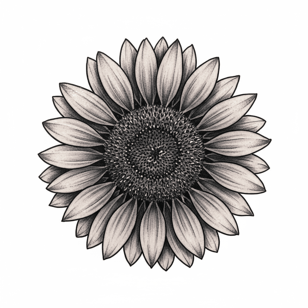 Sunflower Tattoos tattoo design idea 21