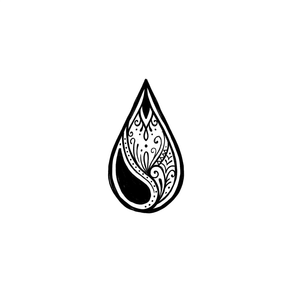 Teardrop Tattoos tattoo design idea 2