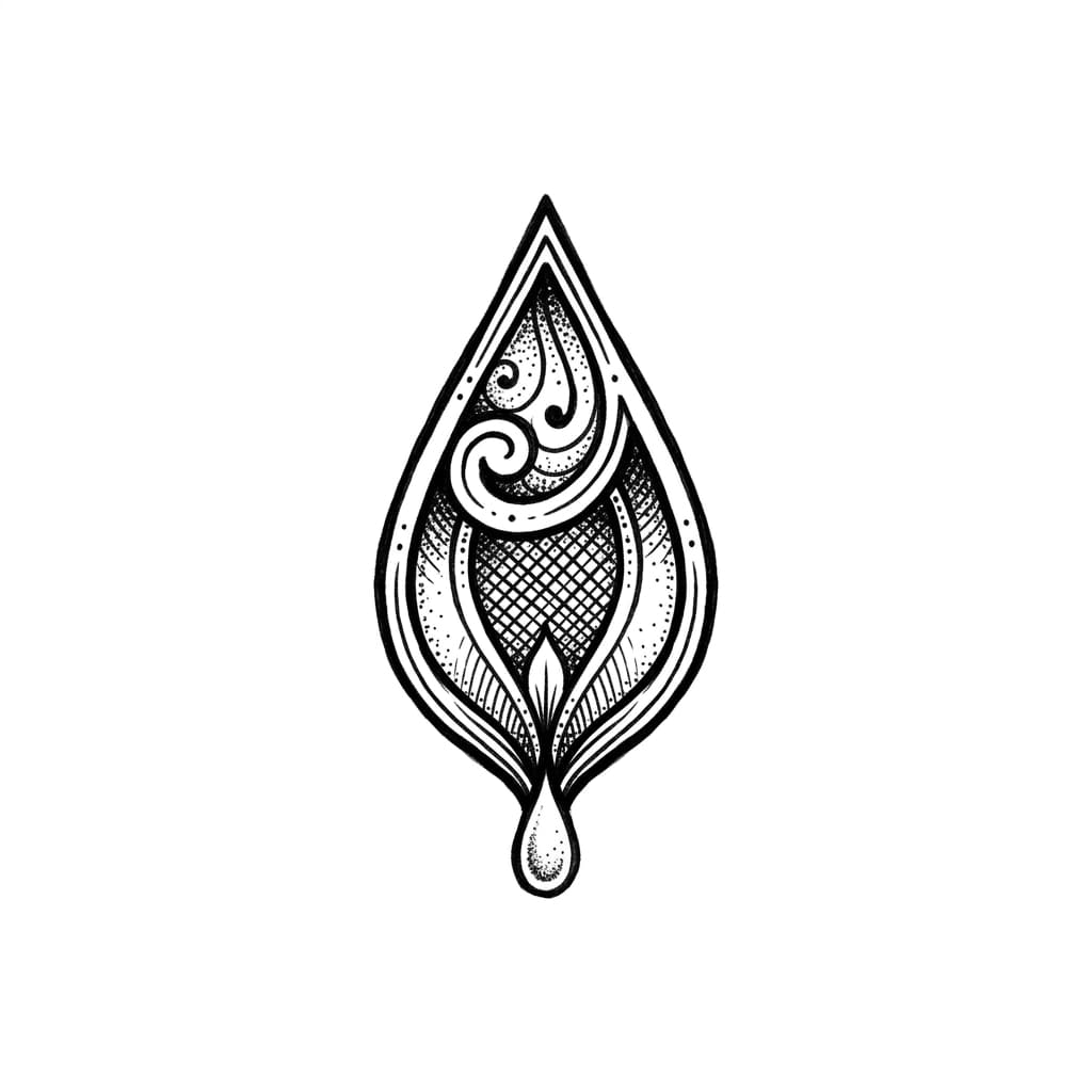 Teardrop Tattoos tattoo design idea 4