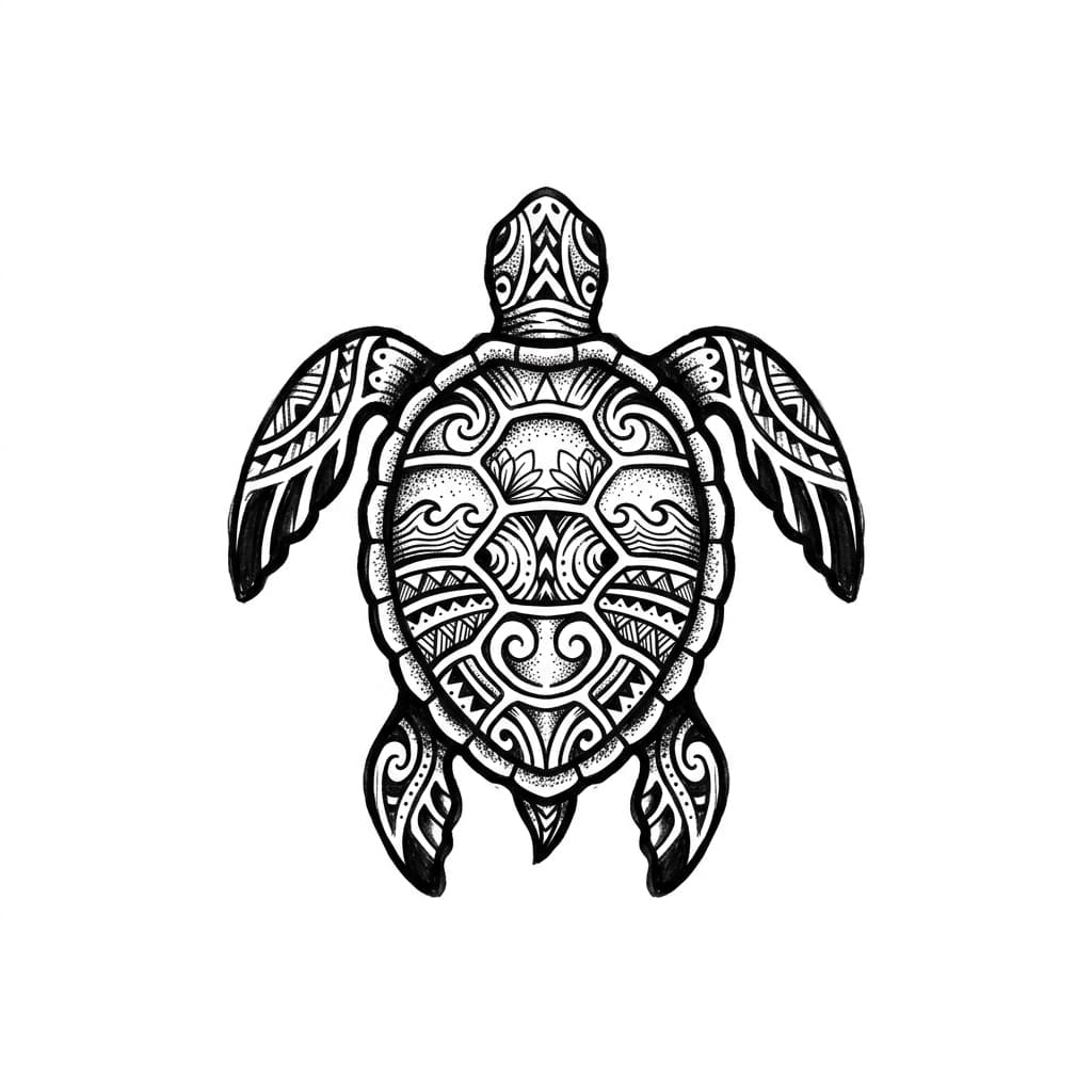 Turtle Tattoos tattoo design idea 17