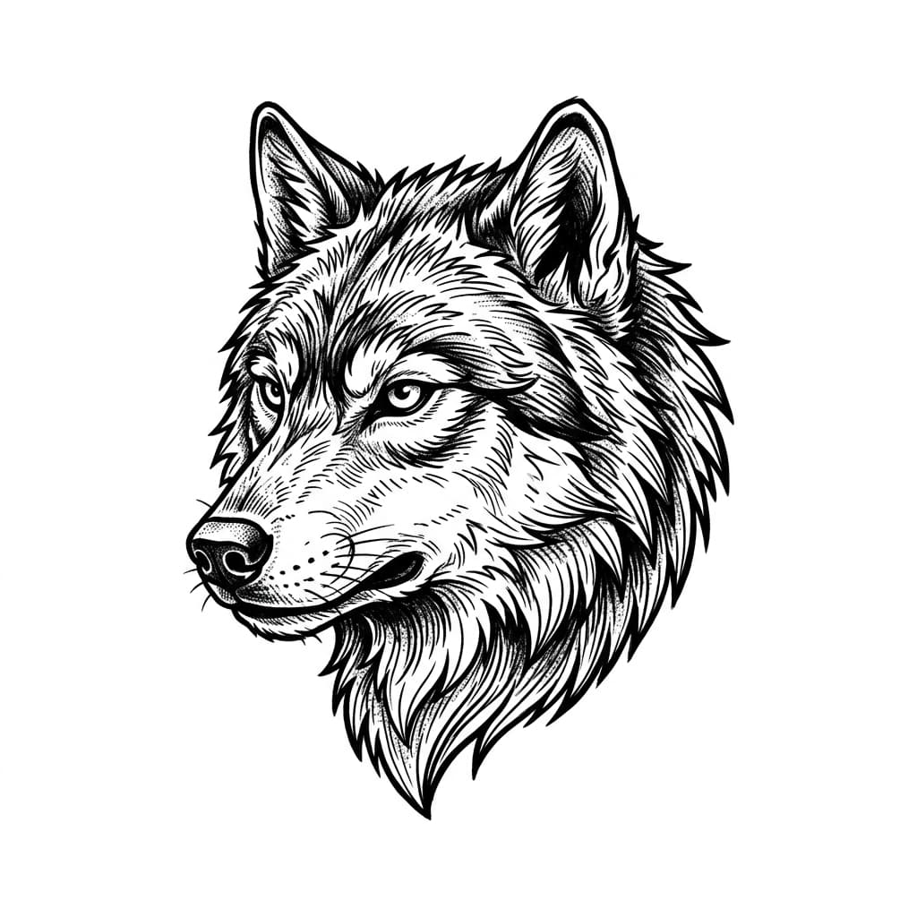 Wolf Tattoos tattoo design idea 3