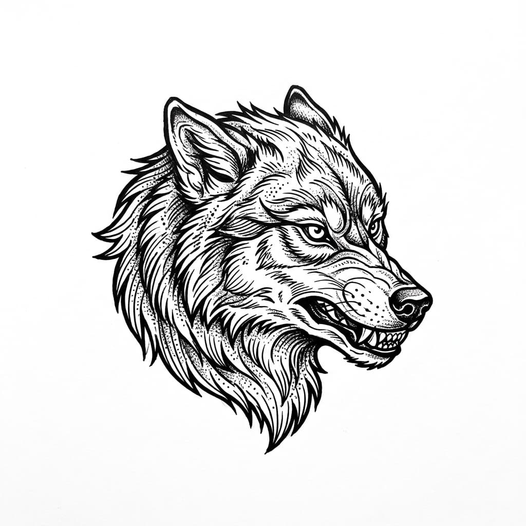 Wolf Tattoos tattoo design idea 20