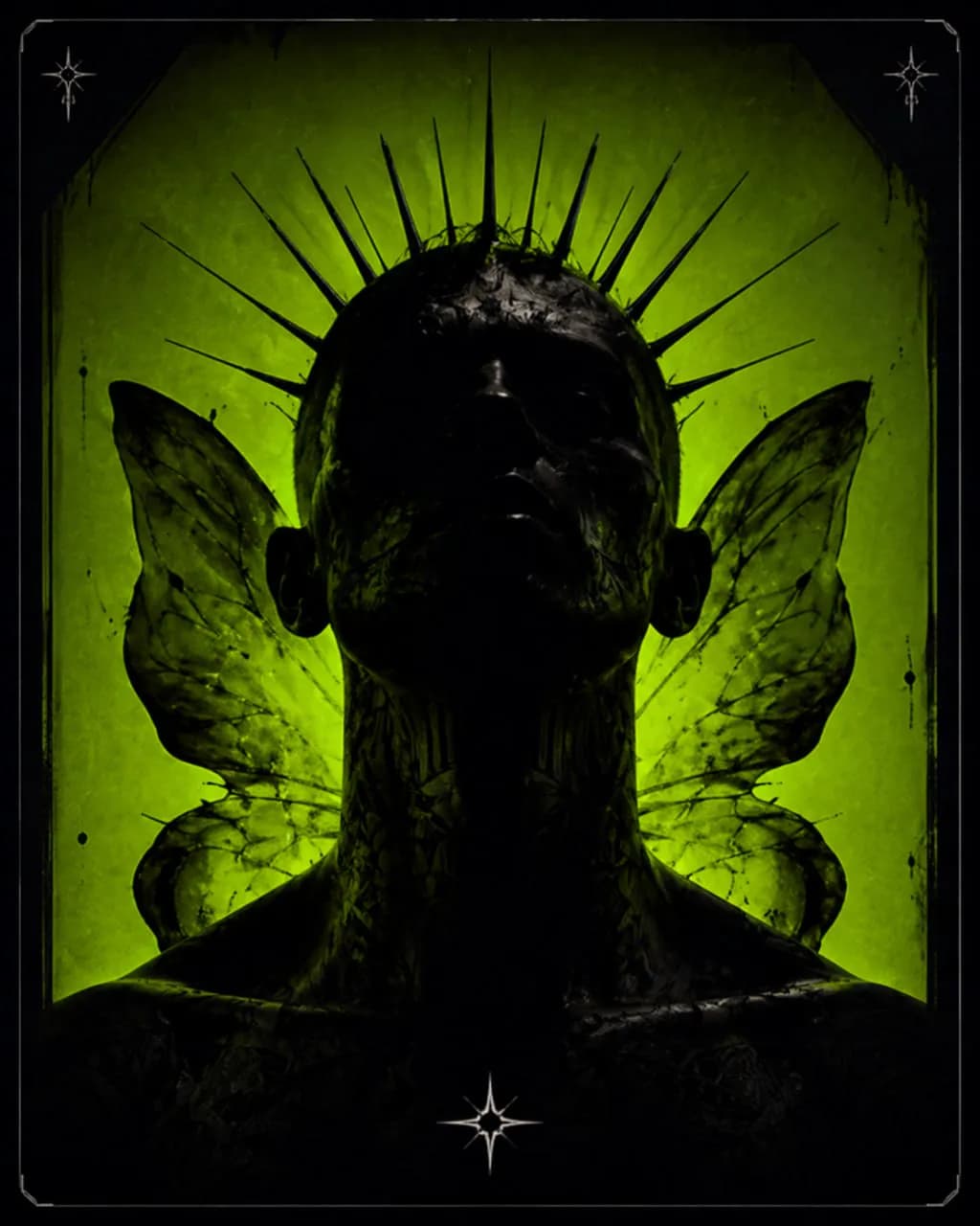 Dark angel tattoo concept used as Tattoo Design Guide artwork