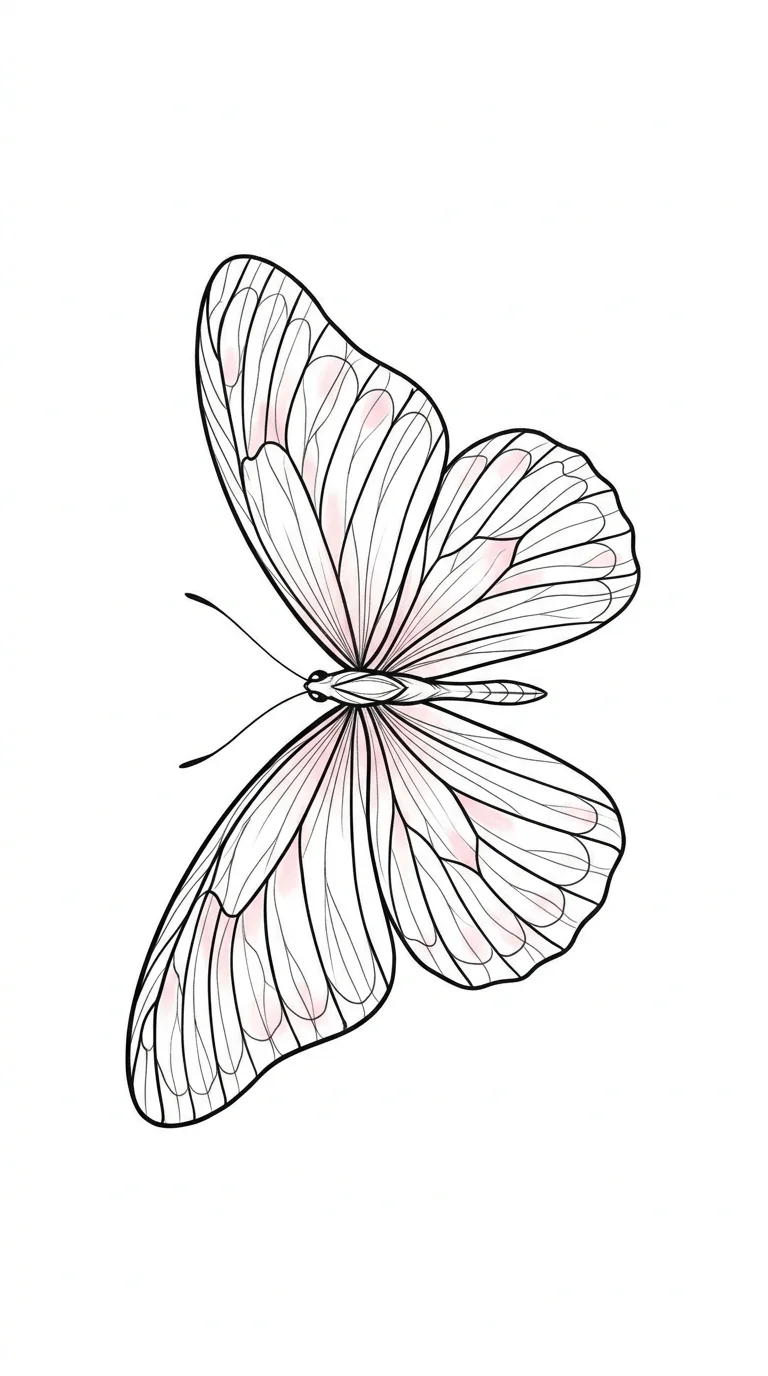 Fine Line Tattoo Stencils inspiration 2