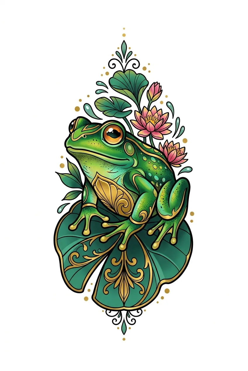 Frog Tattoos inspiration 4