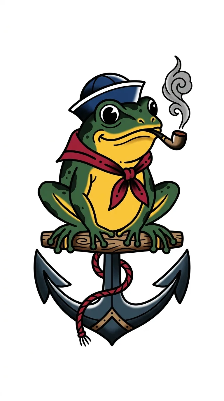 Realistic frog tattoo idea for shoulder