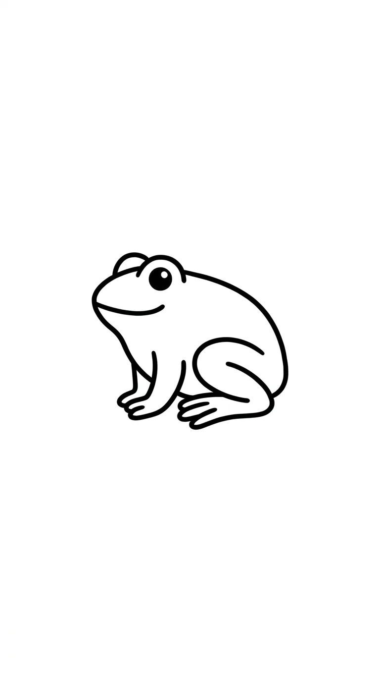 Color frog tattoo idea for collarbone