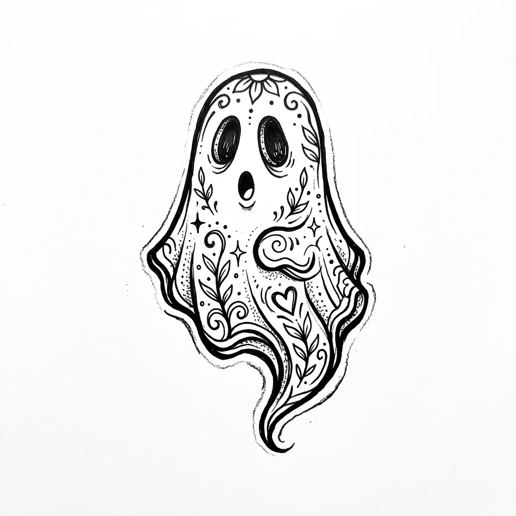 Ghost Tattoos inspiration 1