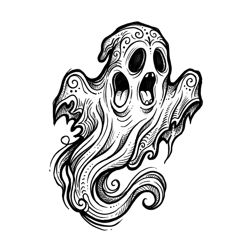 Ghost Tattoos inspiration 2
