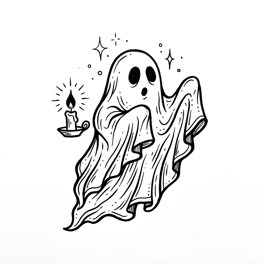 Ghost Tattoos inspiration 3