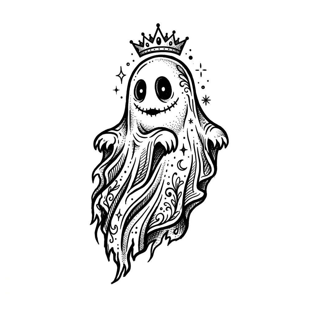 Ghost Tattoos inspiration 4