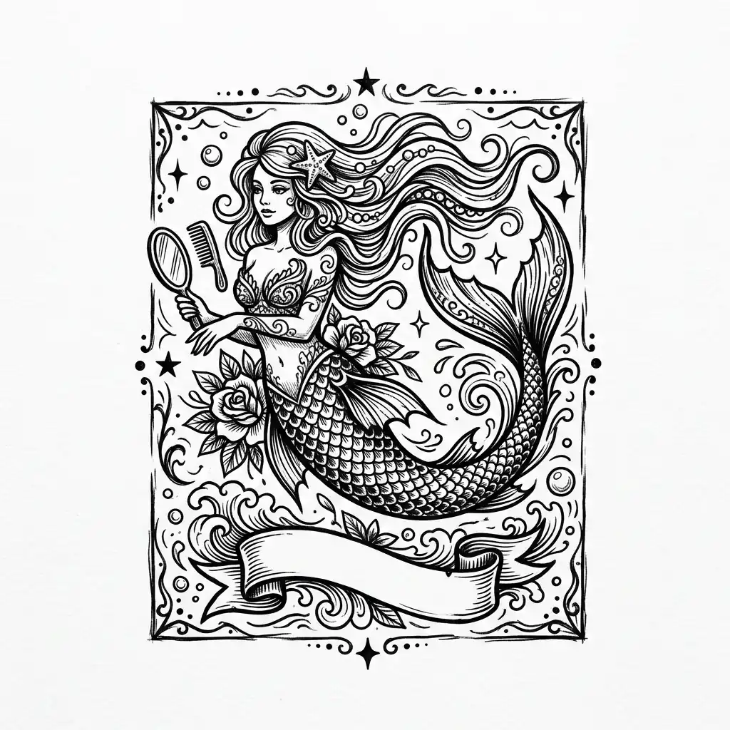 Mermaid Tattoos inspiration 1