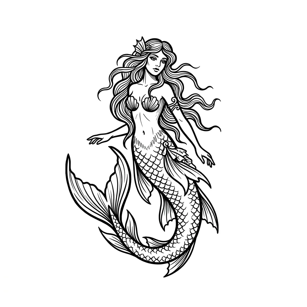 Mermaid Tattoos inspiration 3