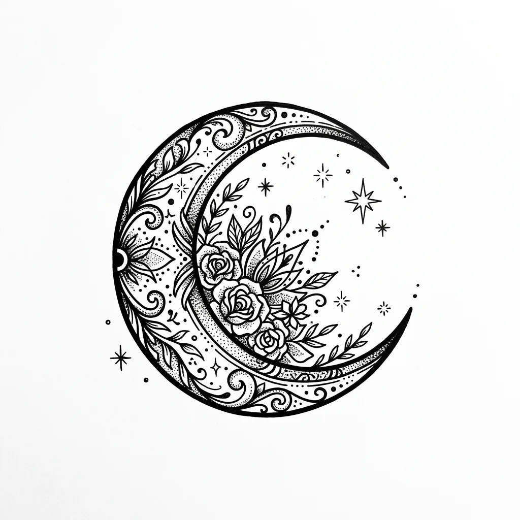 Moon Tattoos inspiration 1