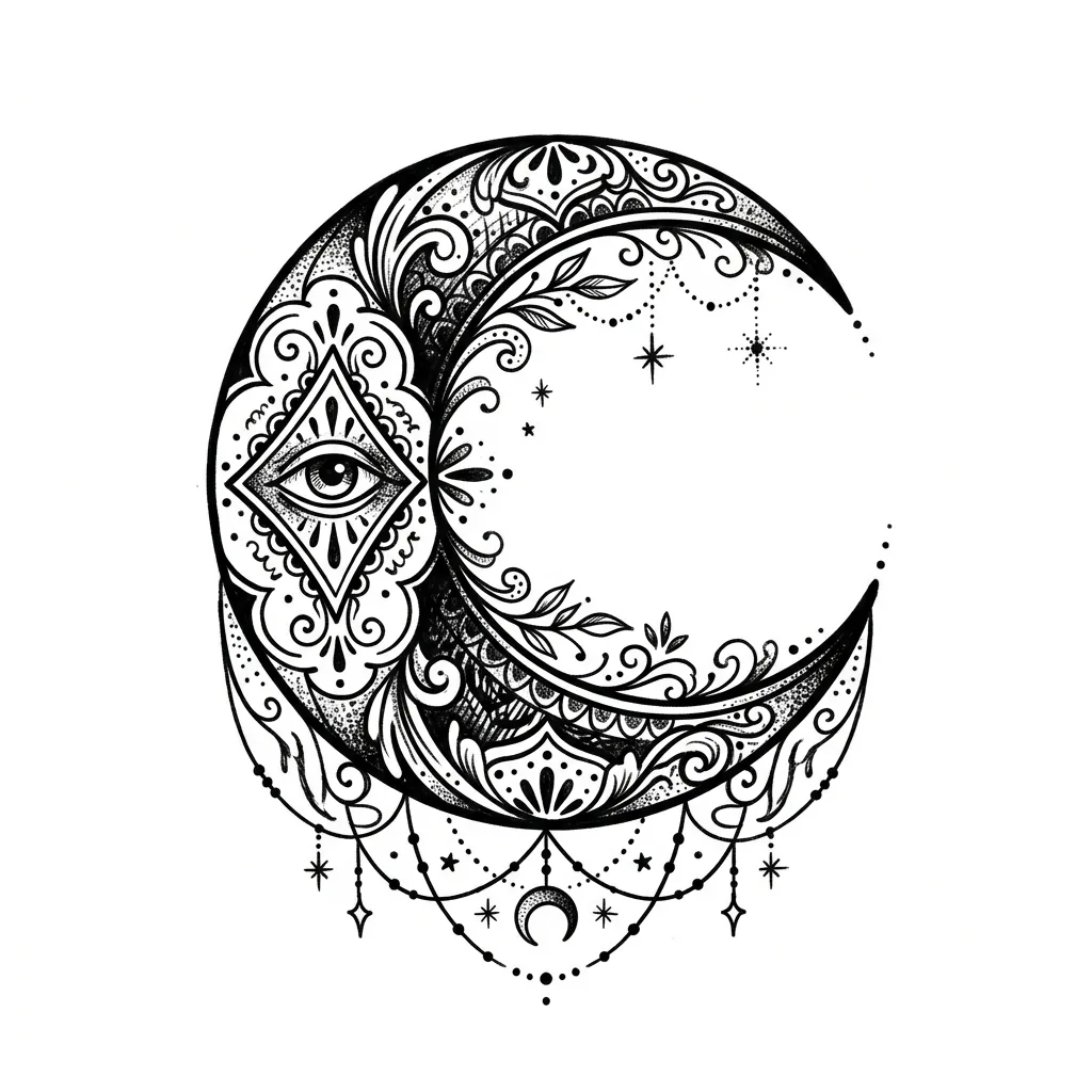 Moon Tattoos inspiration 2