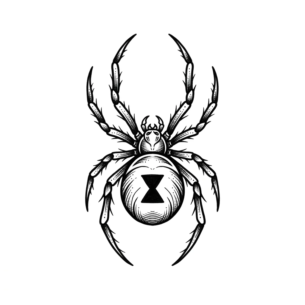 Color spider tattoo idea for collarbone