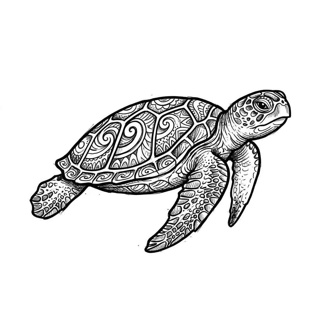 Turtle Tattoos inspiration 4